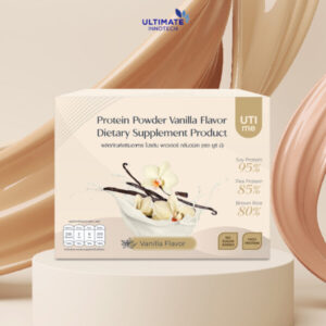 UTI ME Plant-Base Protein Vanilla Flavor (ยูธิ มี แพลนต์ เบส โปรตีน รสชาติวนิลา)